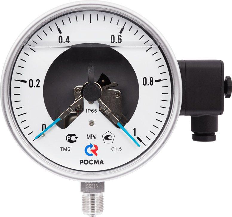 Манометр Росма ТМ-621Р.05 (0-0,4MPa) M20x1,5.1,5