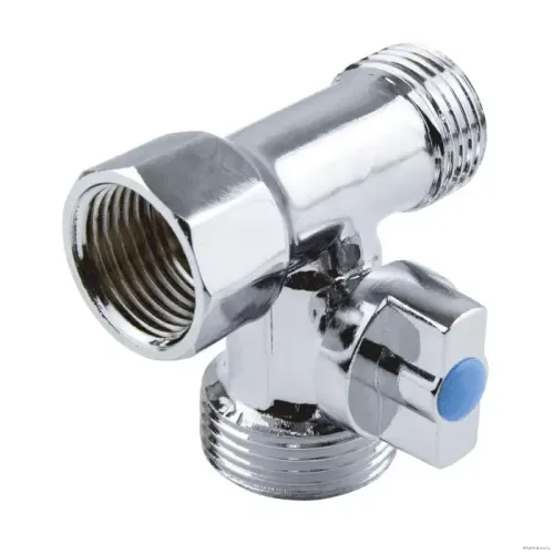 Кран шаровой Aquasfera латунь д/стир G1/2"х3/4"х1/2" м/р б/отр 1040-01