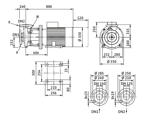 Насос Wilo BL 125/225-11/4