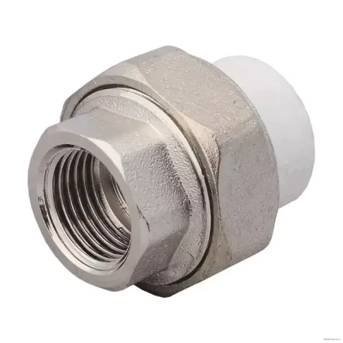 Муфта РосТурПласт PP-R бел комб разъем Дн32х3/4" ВР 10620