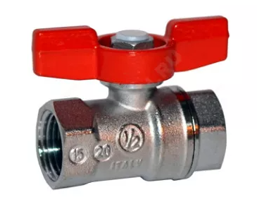 Кран шаровой с вн./вн. резьбой и удлин. ручкой 3/8" Giacomini R251X052