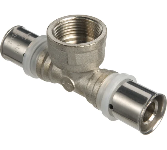 Тройник пресс ALTSTREAM 20х1/2" ВР