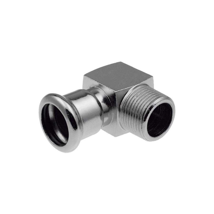 Отвод KAN-therm Steel НР короткий 15xR1/2