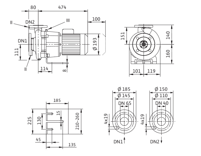 Насос Wilo BL 40/120-2,2/2