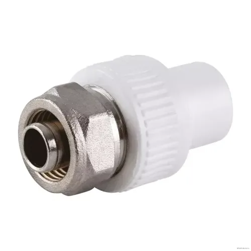 Муфта VALFEX тр PP-R бел комб Дн20х16 д/соед PPR-PEX труб 11142020