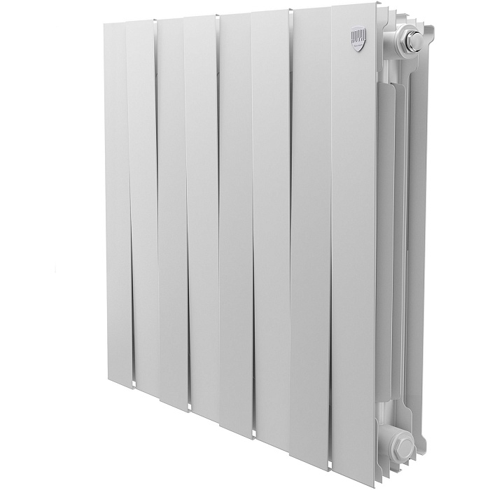 Радиатор биметаллический секционный Royal Thermo Bianco Traffico 500/100/8 боковое подключение цвет