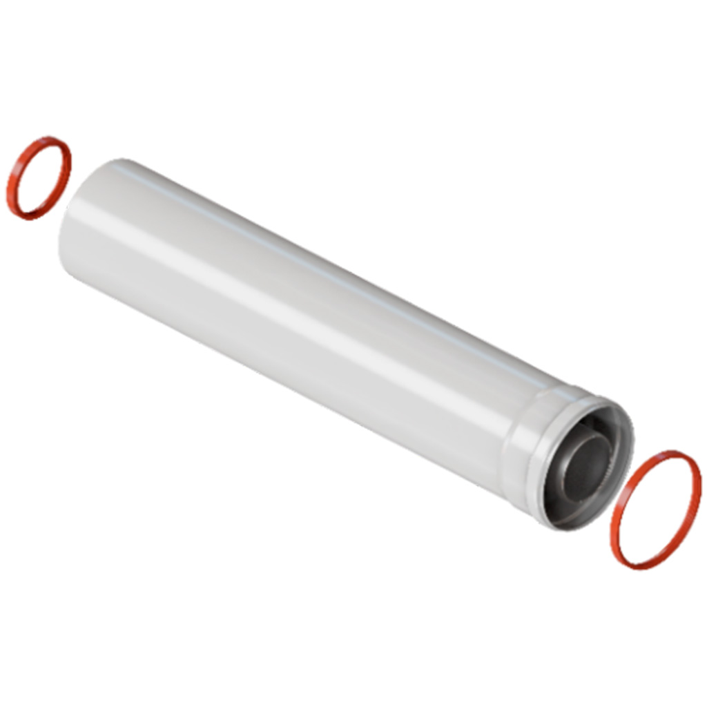 Удлинитель дымохода Rommer RCA 60/100 L 2000