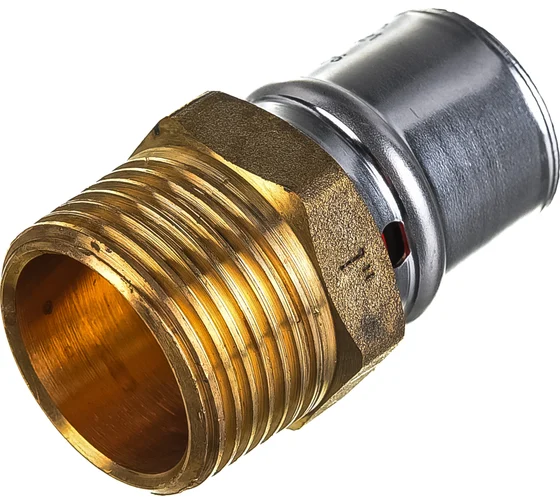 Пресс муфта НР 3/4"х26
