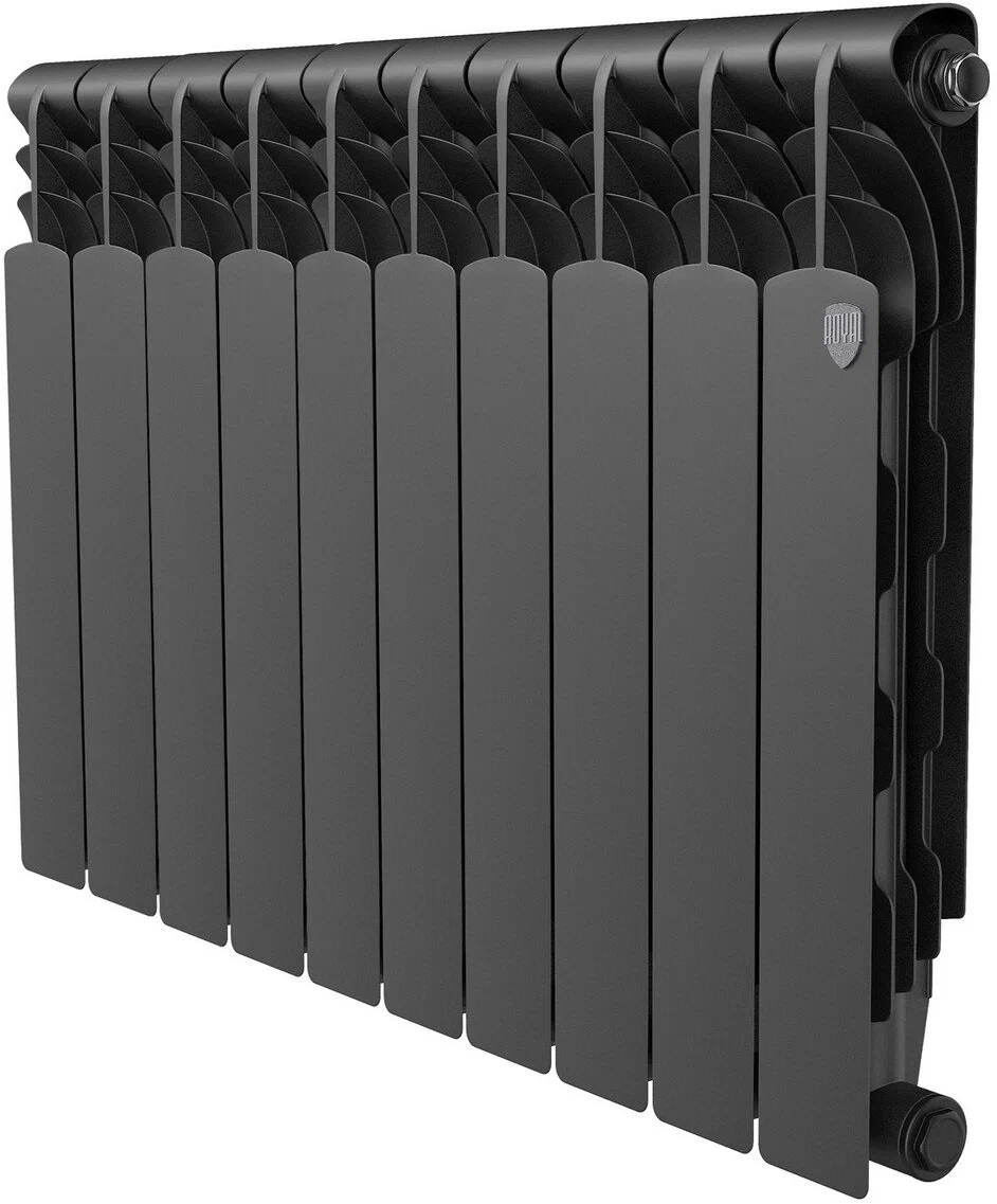Радиатор Royal Thermo Revolution Bimetall 500 2.0/Noir Sable – 10 секций