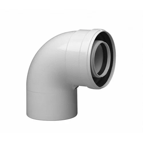 Дымоход Отвод Wolf DN60/100 87° для концентрической трубы ПП для FGB/CGB-2