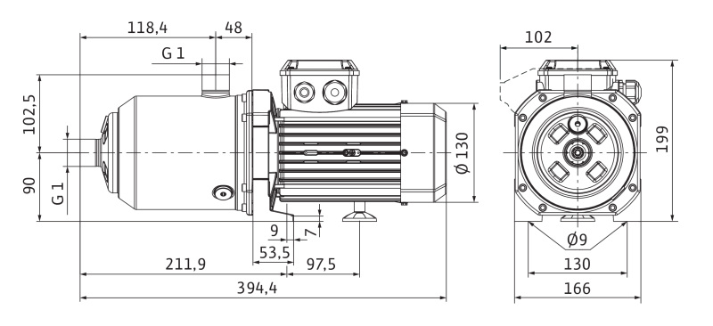 Насос Wilo MEDANA CH1-L.404-1/E/A/10T