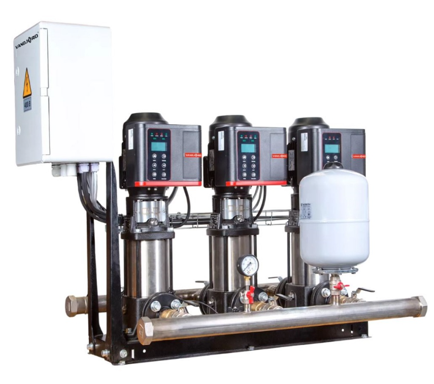 Насосная станция повышения давления Vandjord Hydro-ME 3 CRVE 3-15 G2-B-R-50-16-A