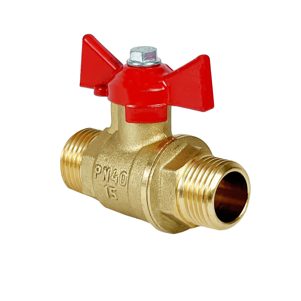Кран шаровой VALFEX Ду20 Ру40 ручка-бабочка 11Б27фт1М VF.219.LB1.034.N/P59