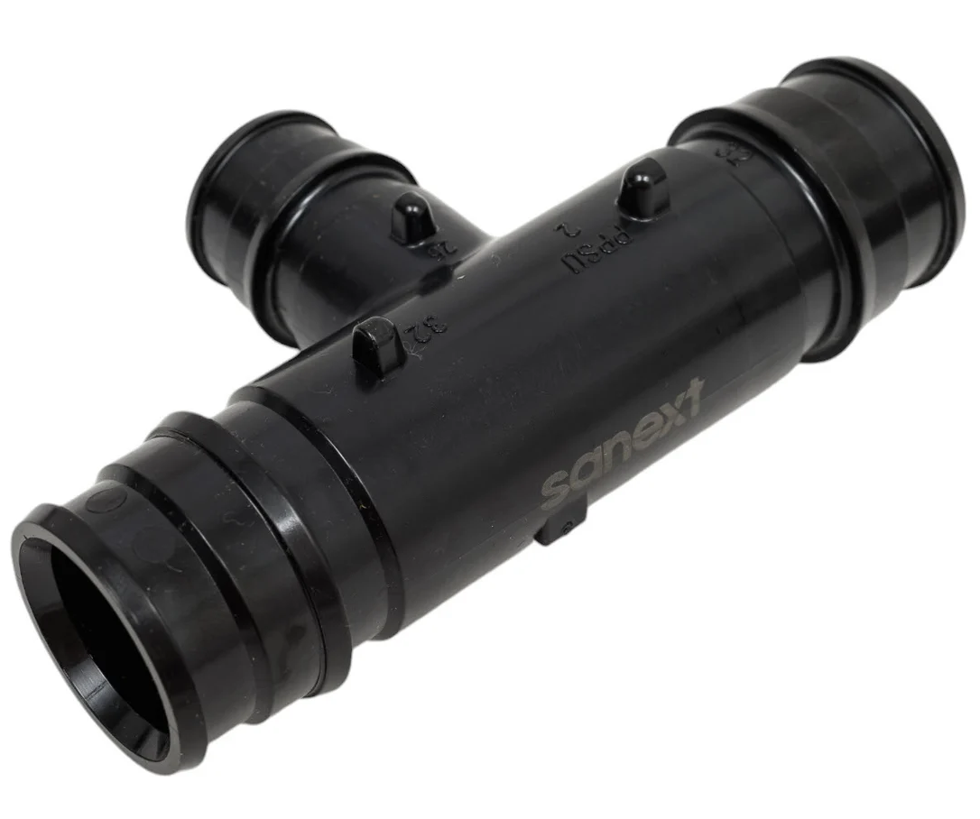 Тройник Sanext Lite PPSU 32х25х32