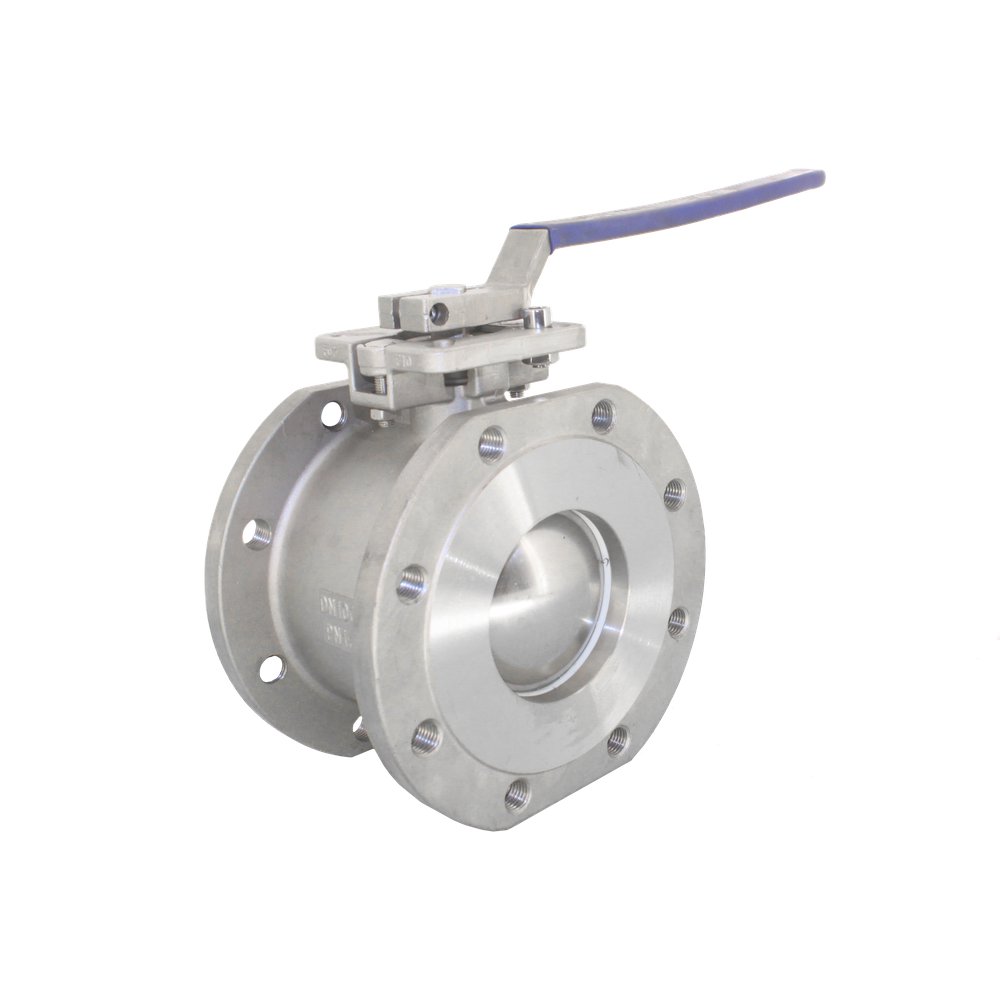 Кран шаровой Newkey межфланцевый нержавеющий (1PC)  AISI304 DN20 (3/4")  (CF8)  PN16
