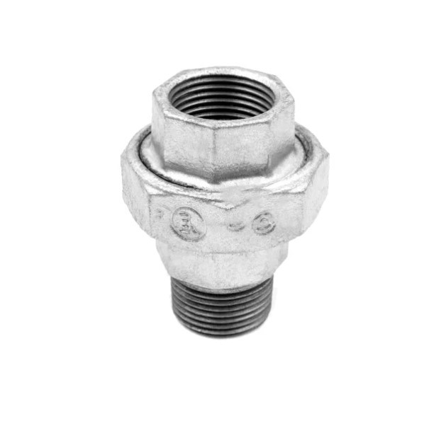 Соединитель Fittex PLUS чугун оцинкованный американка Ду40 (1 1/2") м/р