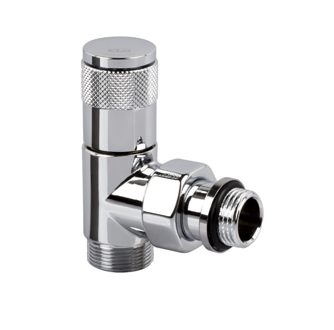 Угловой вентиль SR Rubinetterie Tondera, ручная регулировка 1/2"х3/4" E, цвет хром