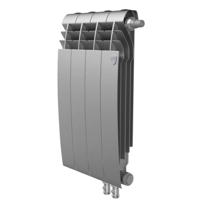Радиатор Royal Thermo BiLiner 500 /Silver Satin VR - 4 секции