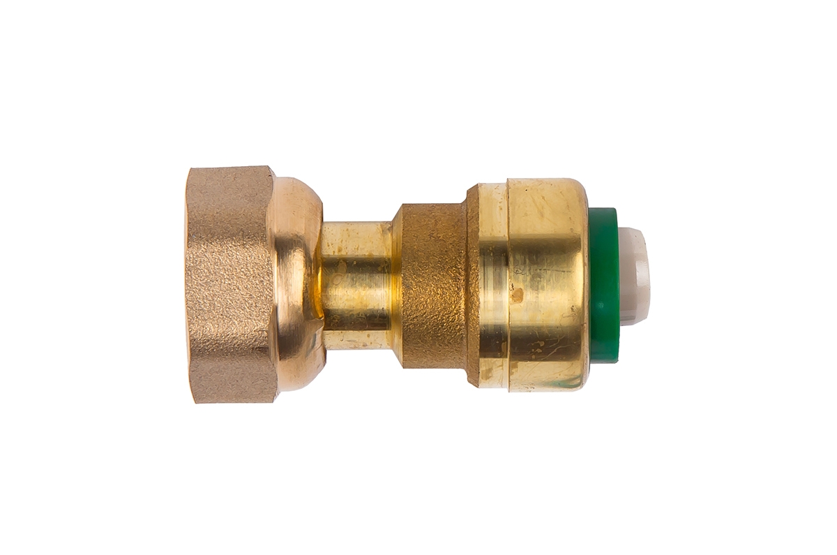 Соединитель Arrowhead с накидной гайкой Push 16mmx1/2"