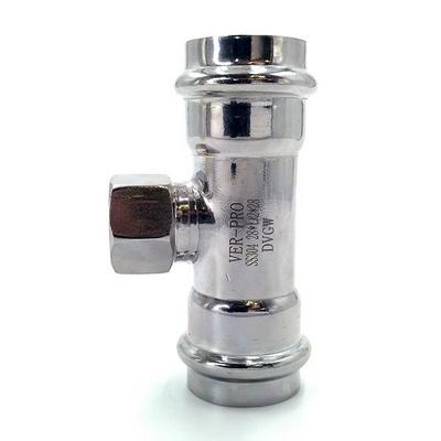 Тройник с переходом на внутреннюю резьбу 15×1/2"×15 VER-PRO Vieir