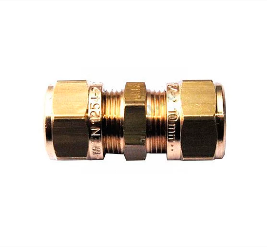 Муфта General Fittings 1N00 15-15 00 обжим-обжим латунь