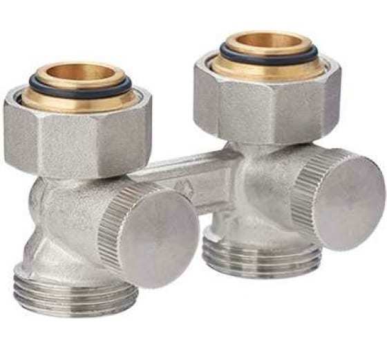 Узел нижнего подключения радиатора прямой MVI 3/4"*3/4"