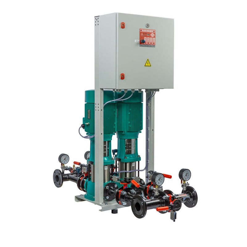 Насосная станция пожаротушения Wilo CO 2 MVL 1209/SK-FFS-EB-R-CS