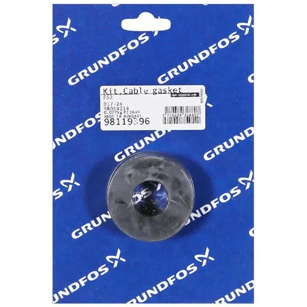 Уплотнение кабельного ввода Grundfos Kit Cable entry gasket 98054214