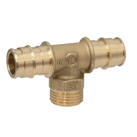 Тройник с наружной резьбой для системы GX 20x1/2"Mx20 Giacomini