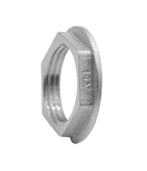 Гайка 1/2" с буртиком ник. HLV Technology