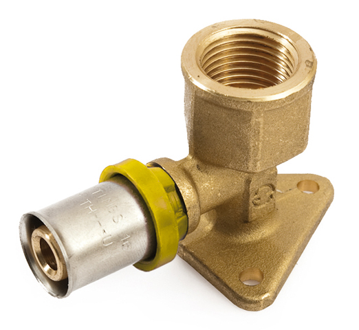 Водорозетка 20-1/2", General Fittings 5S00, пресс-резьба, вн., латунь