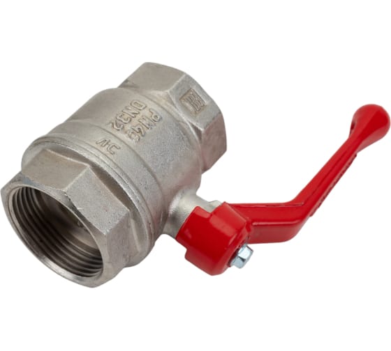 Кран шаровой VALFEX для ВОДЫ 1 1/4" ВР/ВР рычаг латунный 11Б27фт1М