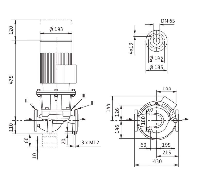 Насос Wilo IL 65/160-1,1/4