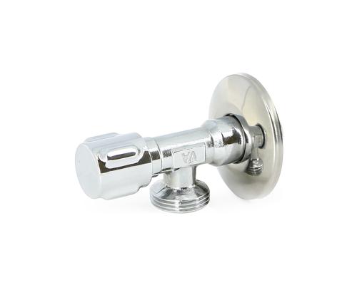 Вентиль Uni-fitt Н 1/2" х 3/4" для подключения стиральных / посудомоечных машин, рукоятка металл