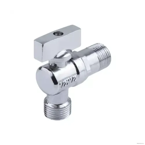 Кран шаровой Aquasfera угловой латунь быт G1/2"х3/4" Ру10 р/р б/отр 1041-02