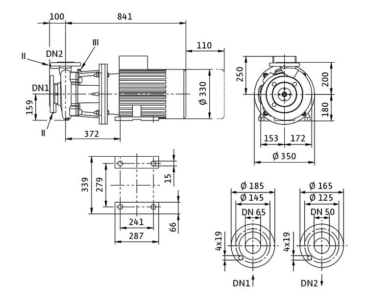 Насос Wilo BL 50/220-22/2