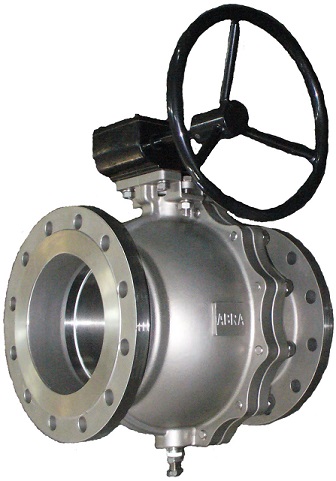 Кран шаровой полнопрох. фл/фл с ISO фл. и редуктором SS316 ABRA-BV41-250