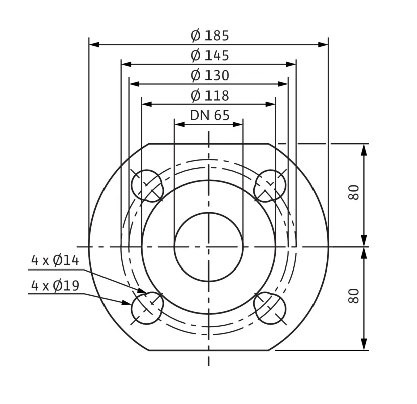 Насос Wilo TOP-Z 65/10 DM PN6/10 GG