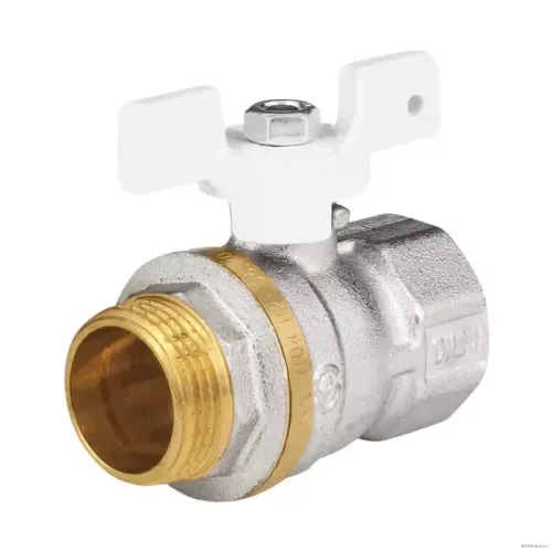 Кран шаровой Aquasfera латунь 1104 Standard нк Ду25 Ру25 м/р полн баб 1104-03