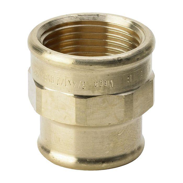 Муфта ВВ 1 1/4", 3/4", бронза (RX)  переходная Viega