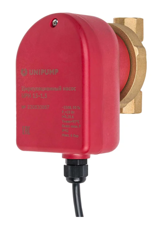 Насос циркуляционный (ГВС) Unipump UPH 15-1.5