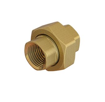 Сгон американка, прямой ELSEN ВВ, 1 1/2", 1 1/2", латунь, с плоским уплотнением