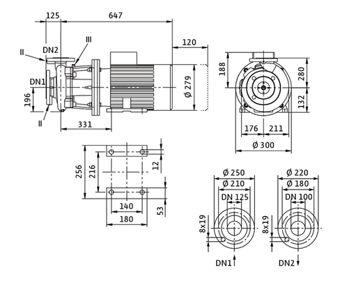 Насос Wilo BL 100/220-5,5/4