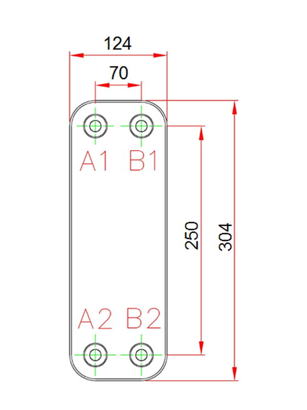 Пластинчатый теплообменник Каори K070-20M-EU1
