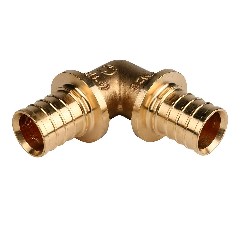 Угольник 20-20 General Fittings 3400 надв.гильза, латунь