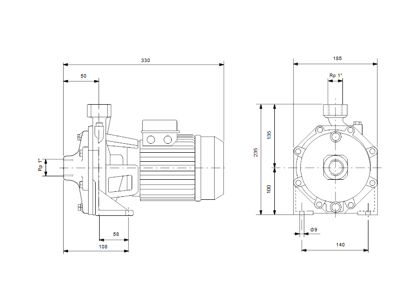 Насос Grundfos NS 5-33 Schuko IT