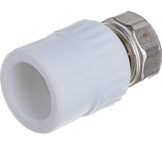 Муфта VALFEX PPR комб. с накидной гайкой Ø-20х1/2" (30/150)