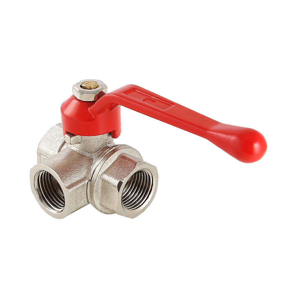 Кран шаровой Valtec трехходовой, тип T VT.361.N.04