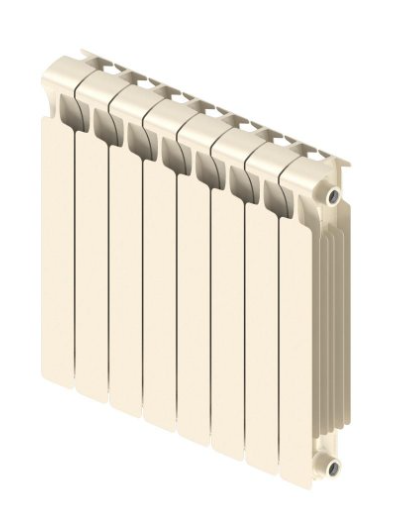 Радиатор биметаллический Rifar Monolit 3/4 500/8 Айвори