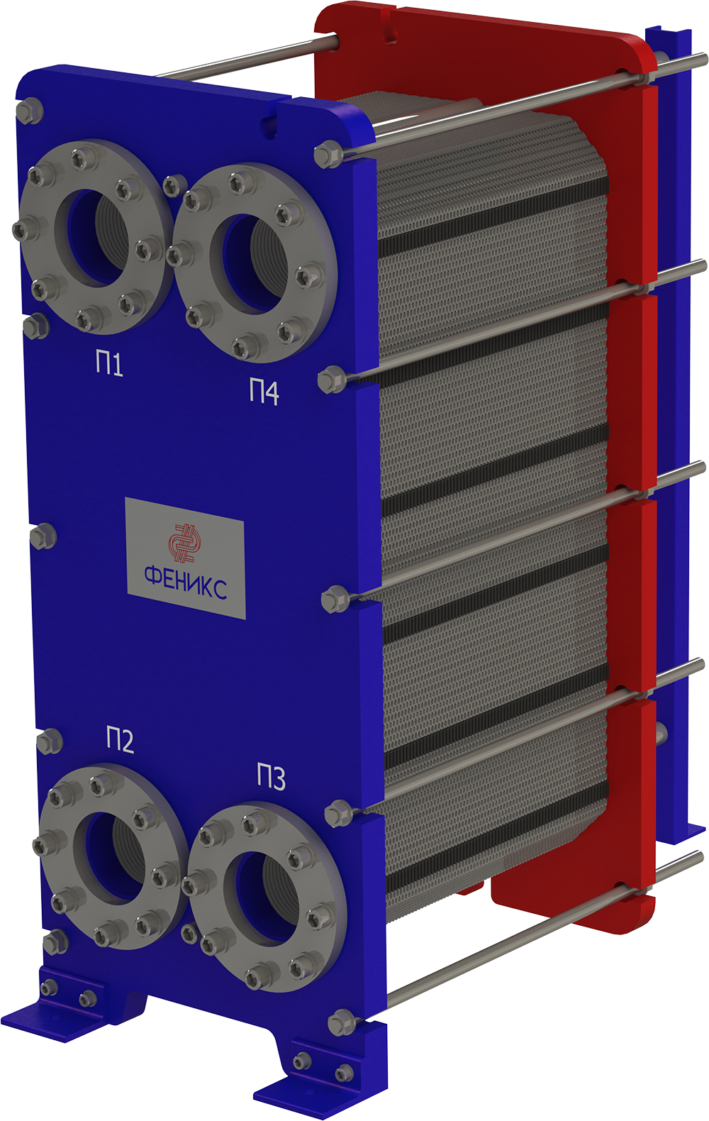 Теплообменник пластинчатый разборный Phoenix 16736 SAPR-21L-E-23